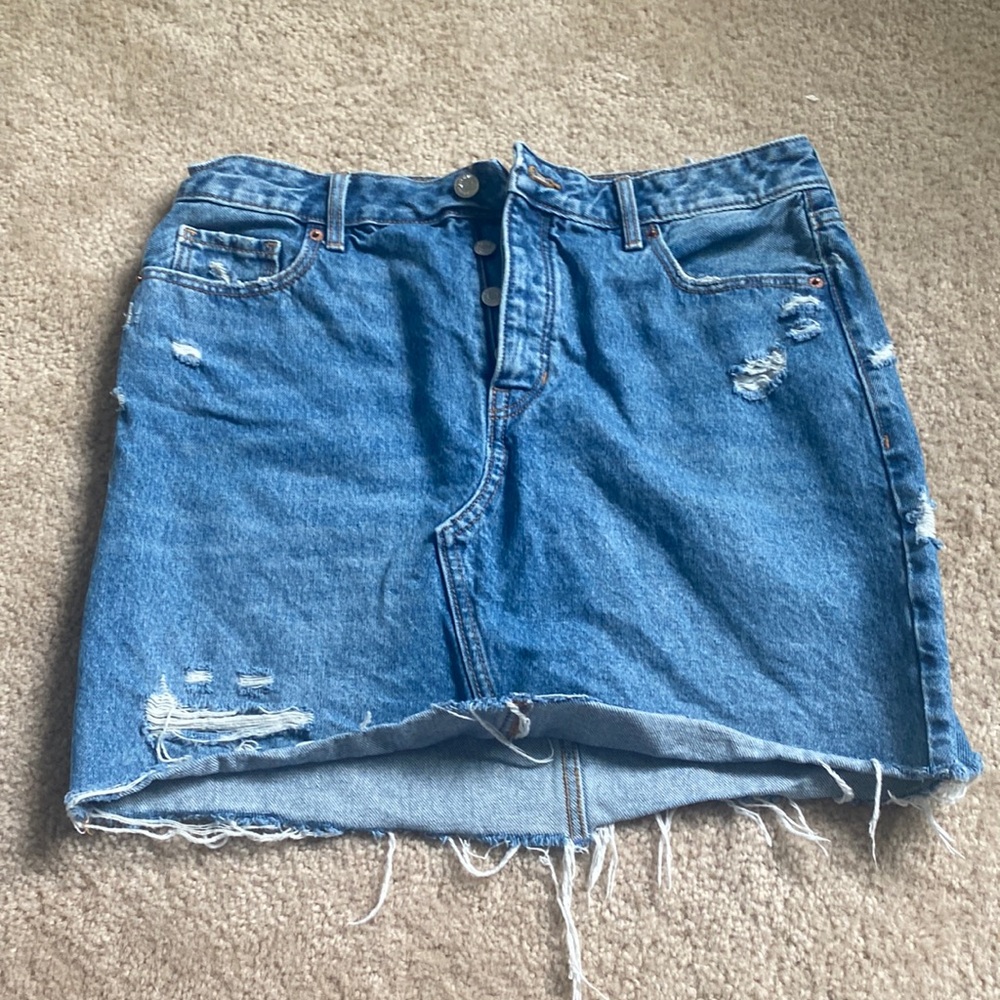 Denim skirt
